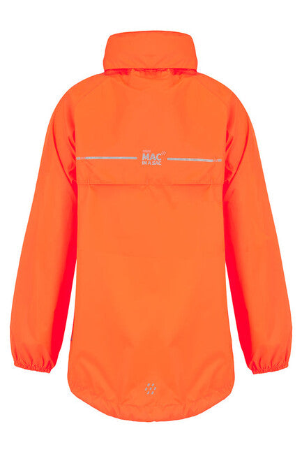 Mac in a Sac Origin 2 Kids wasserdichte jacke, orange