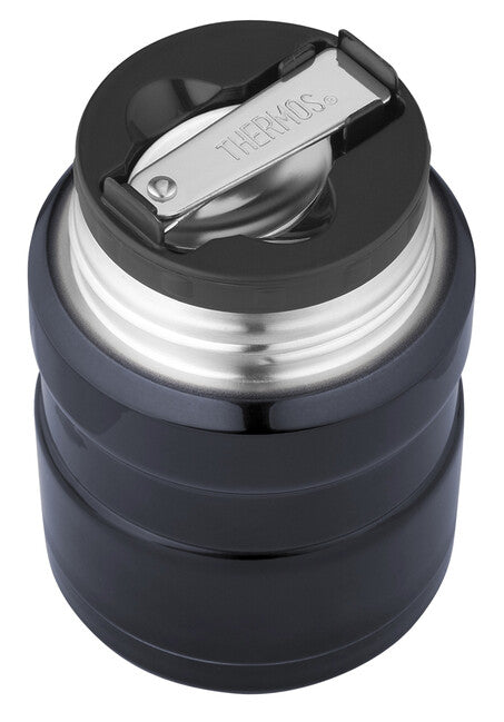 Thermos King Food Behälter mit Löffel 0,47 l dunkelblau