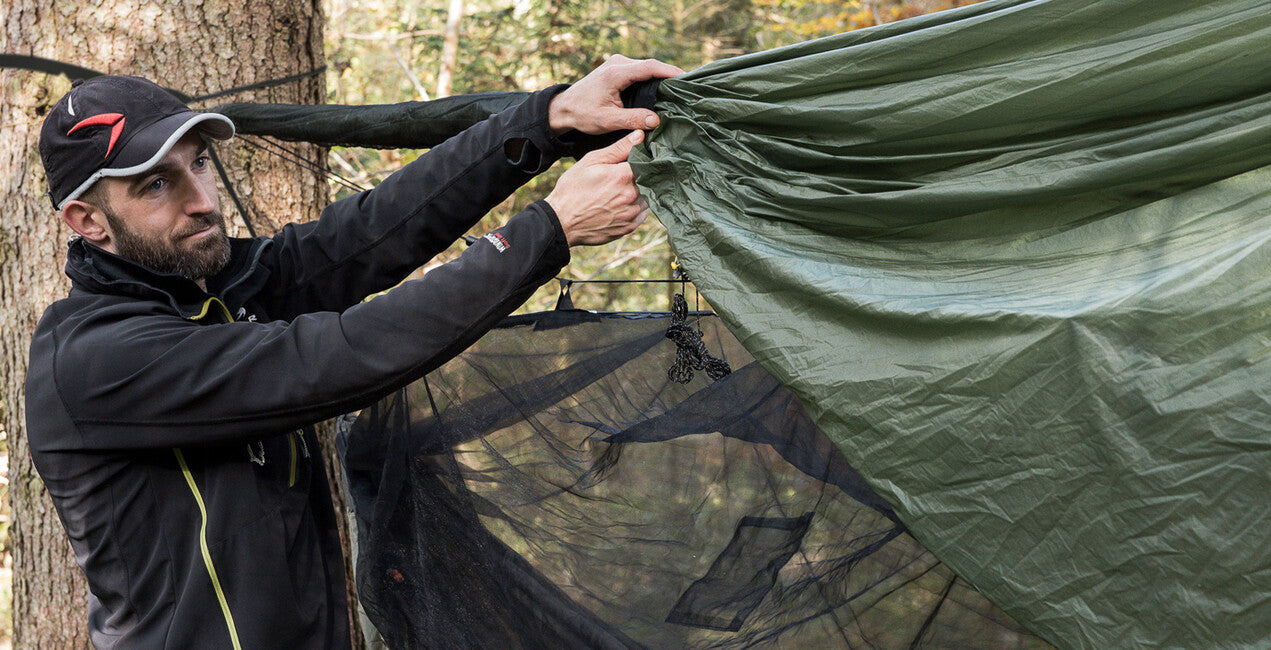 Amazonas tarp sock odkladacia Tasche na hojdaciu Netz