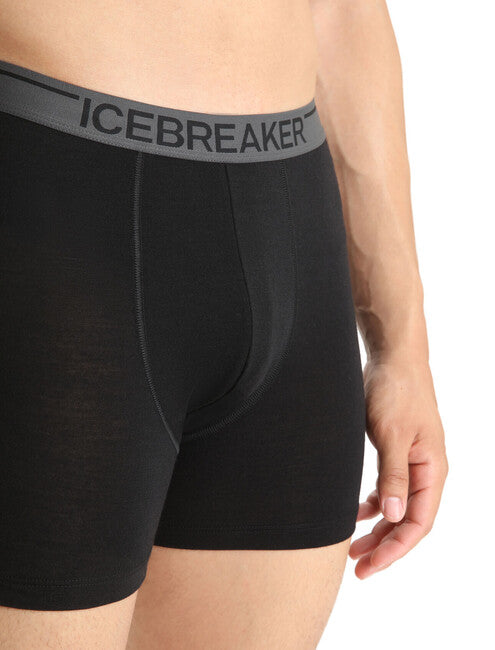 Icebreaker Anatomica Men's boxershorts, schwarz