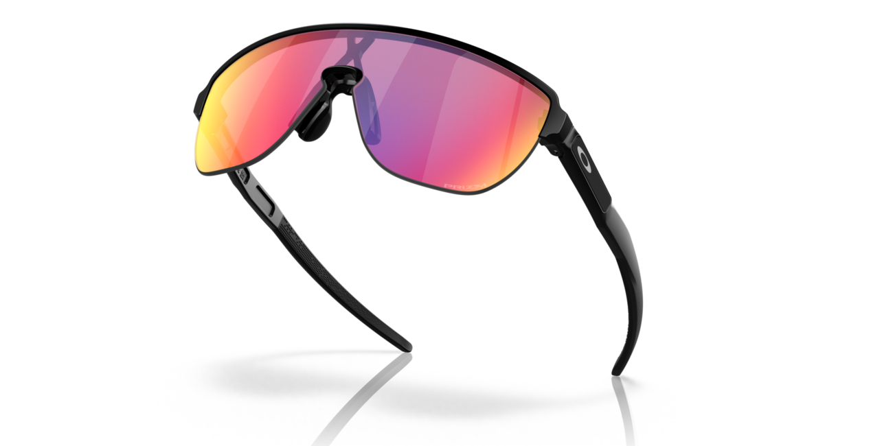 Oakley Corridor sonnenbrille mit rahmen matte black und mit dias prizm road 42