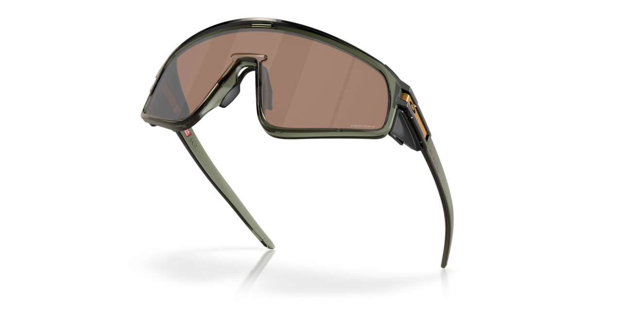 Oakley LATCH PANEL Sonnenbrille mit Rahmen Olive Ink und mit Dias Prizm Tungsten 35
