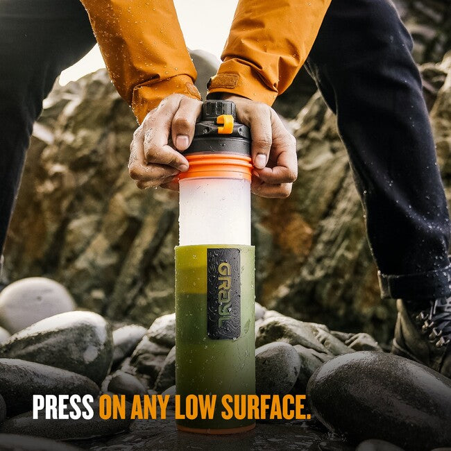 Grayl Geopress Filterflasche, oasis green