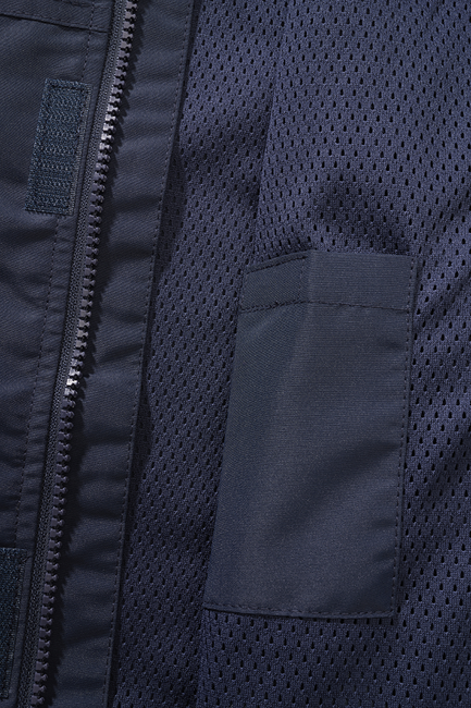 Brandit Kids Sommer Frontzip Windbreaker Jacke, navy blau