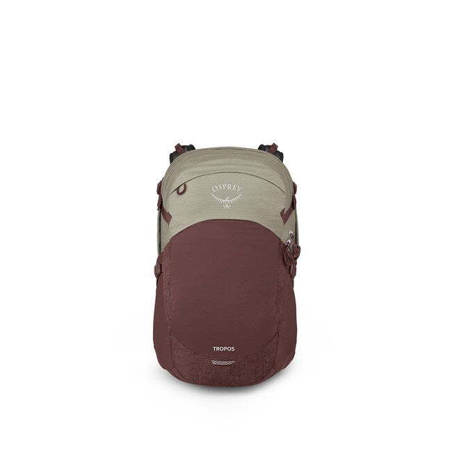 OSPREY Tropos stadtrucksack, sawdust tan/raisin red