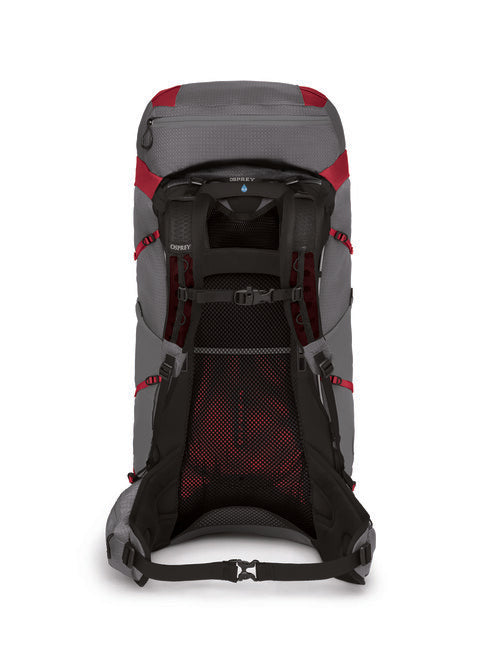 OSPREY Eja Pro 55 wanderrucksack, dale grey/poinsettia red