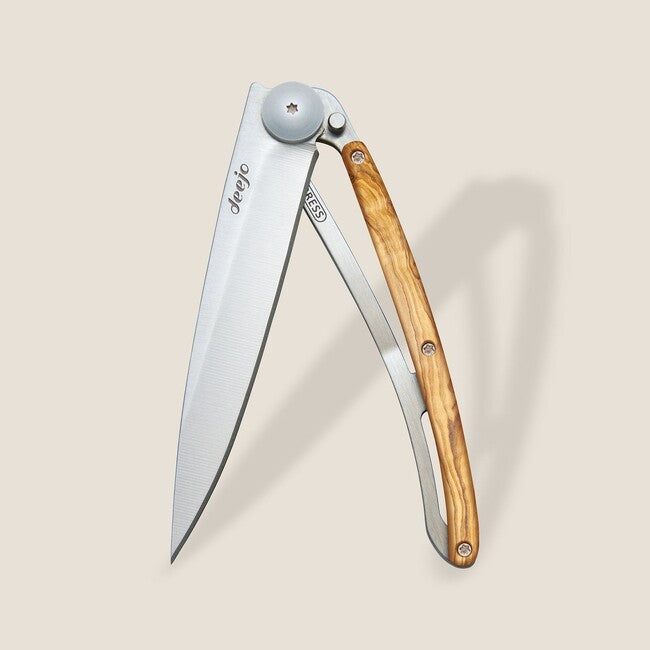 Deejo schließmesser wood natural olive wood