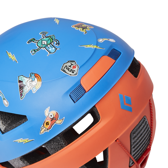 Black Diamond K Capitan kletterhelm, ultra blau-persimmon