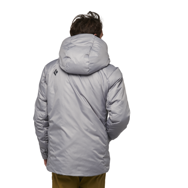 Black Diamond Belay herrenparka, zinnfarben