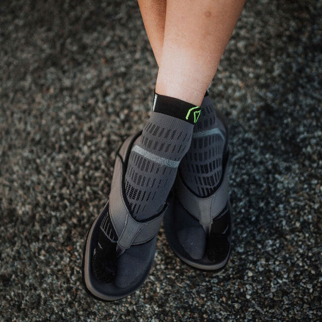 Sidas T-Free Run socken, grau/schwarz