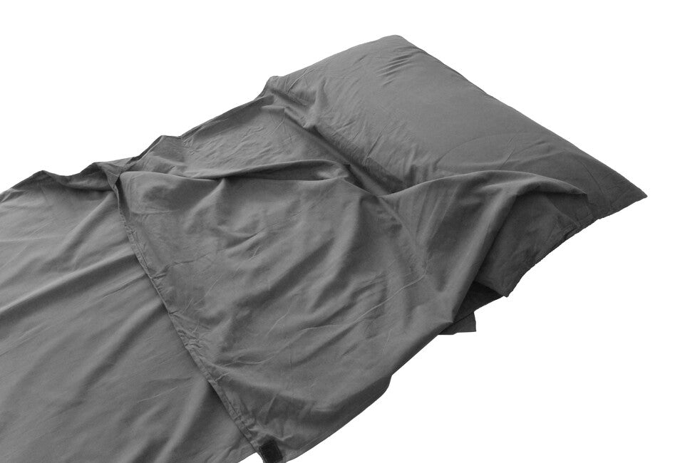 Origin Outdoors rechteckig Baumwolle Schlafsack anthrazit