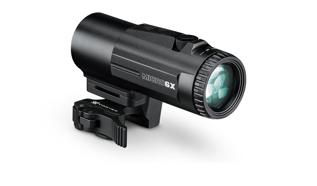 VorTex Optics Micro 6X Magnifier Vergrößerungsmodul vor dem Kollimator