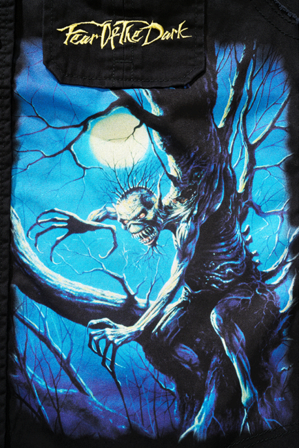 Brandit Iron Maiden Vintage Ärmelloses Hemd, Schwarz