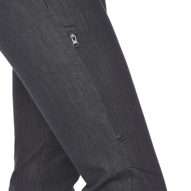 Black Diamond Women's Mission Wool Denim Jeans, Dark Grey