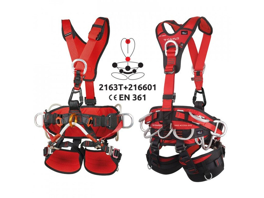 Camp Tree Access Evo sitzgurt für baumpfleger