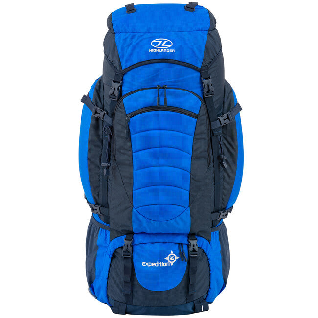 Highlander Σακίδιο πλάτης Expedition 85 L, μπλε