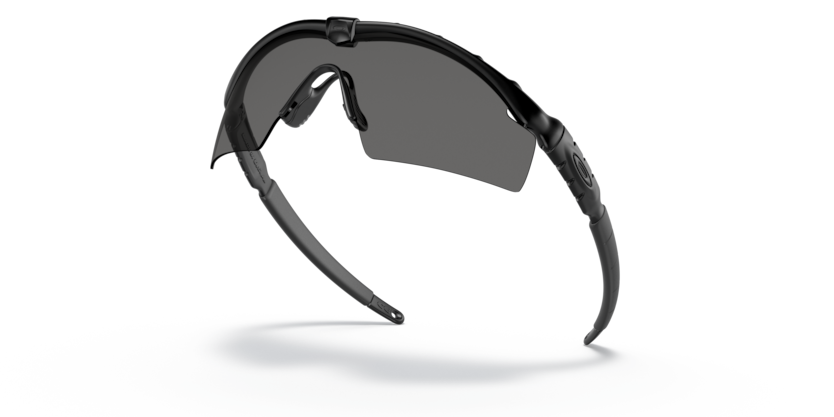 Oakley M Frame 2.0 ballistische brille mit grauer linse matt schwarz