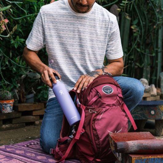 Hydro Flask Thermoflasche 21 OZ Standard Flex Cap, weiß