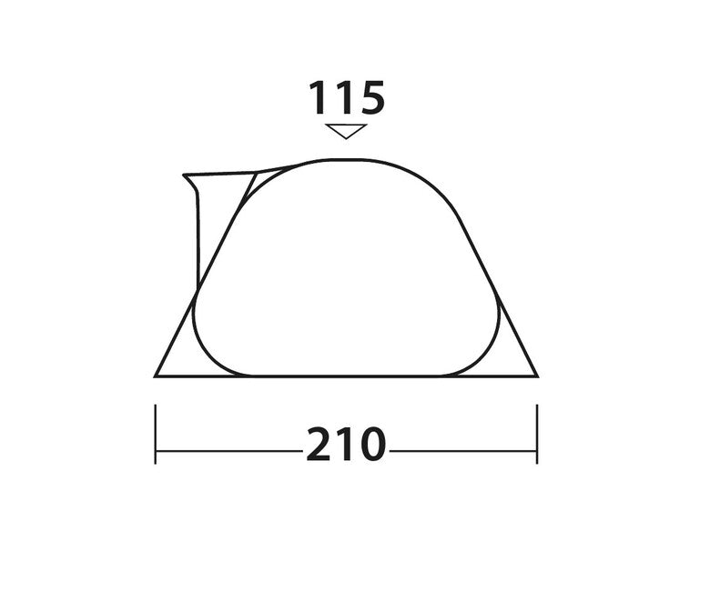 Easy Camp Flameball 300 pop-up-zelt 3 personen