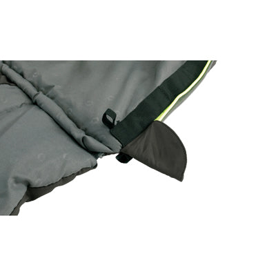 Outwell Contour Supreme Sleeping Bag, Coffee, Left Zip