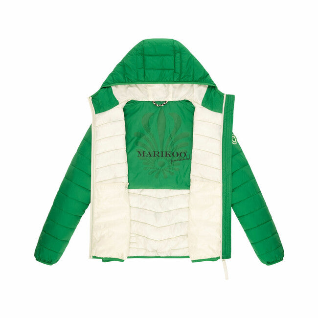 Marikoo Pack Mich Ein damen leichte übergangsjacke, smaragdgrün