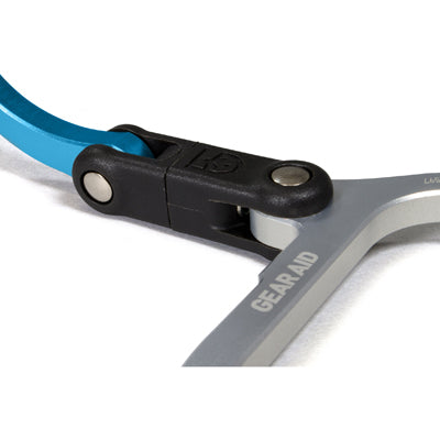GearAid Karabinerhaken blau M