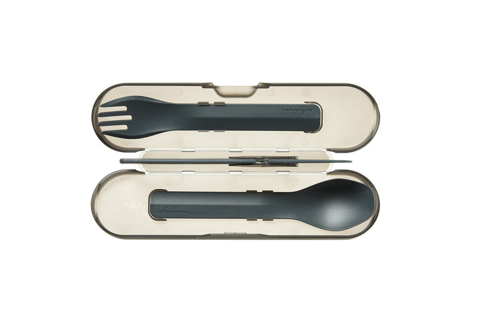 Humangear GoBites TRIO besteck grau