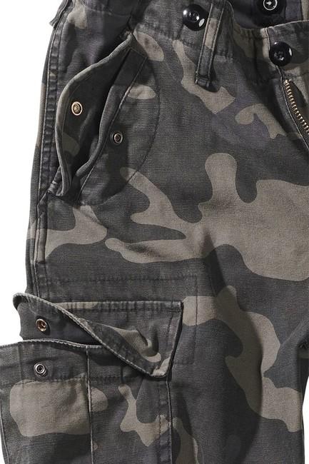 Brandit M-65 damenhose, darkcamo