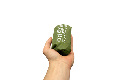 Origin Outdoors Aufblasbares Kissen 45x33x6cm, oliv