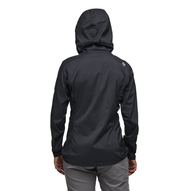 Black Diamond Alpine Start Hoody damen-Ultraleichte Softshelljacke, schwarz