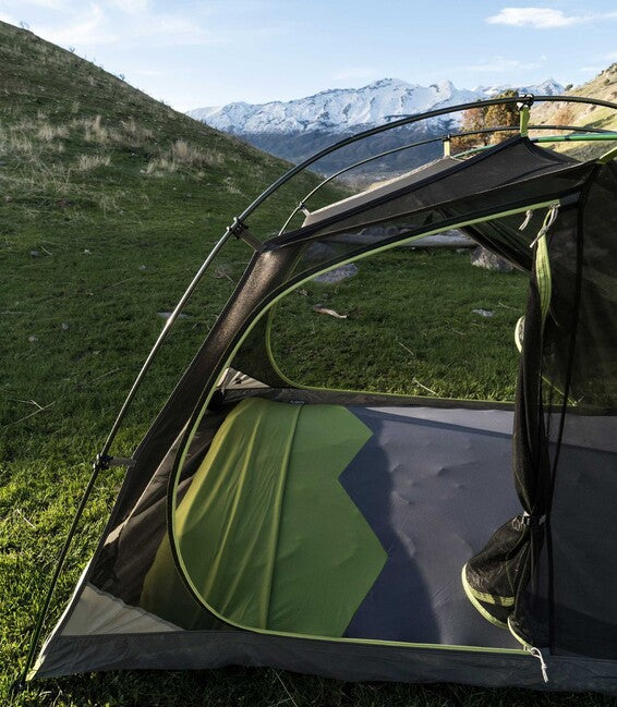 Klymit Ochranny obal na karimatku Double V Sheet, zeleno seda
