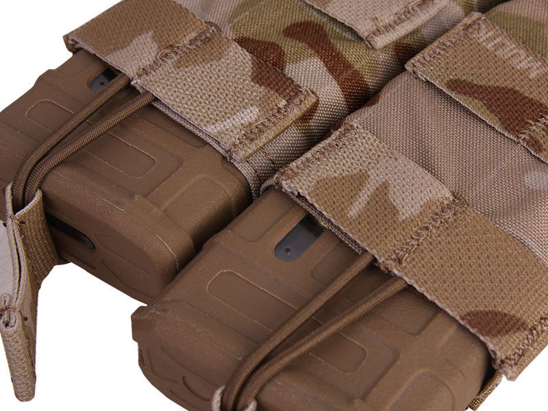 Emersongear Modular offene Doppelmagazintasche für 5.56, multicam arid
