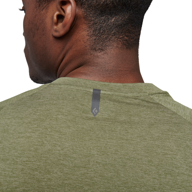 Black Diamond Lightwire Tech herren Kurzarm T-shirt, crag green