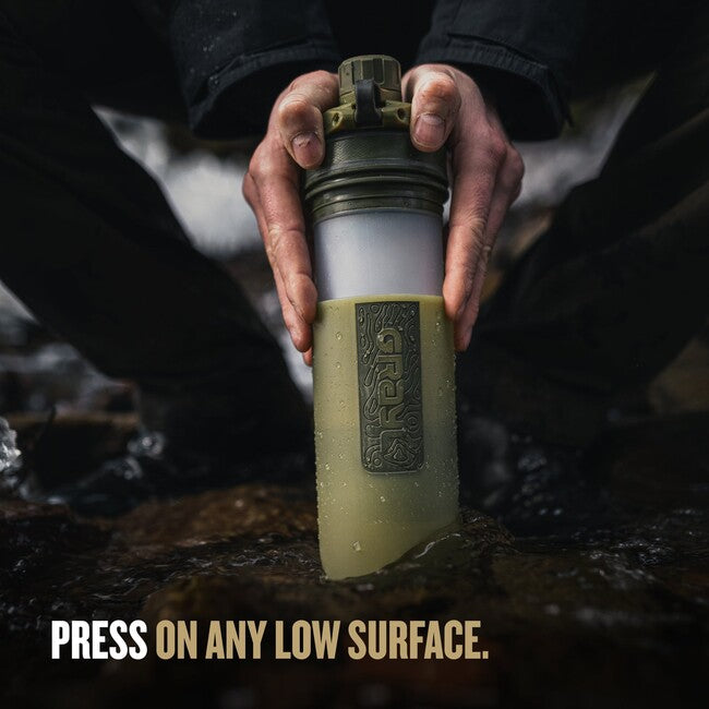 Grayl GeoPress filterflasche, olive drab