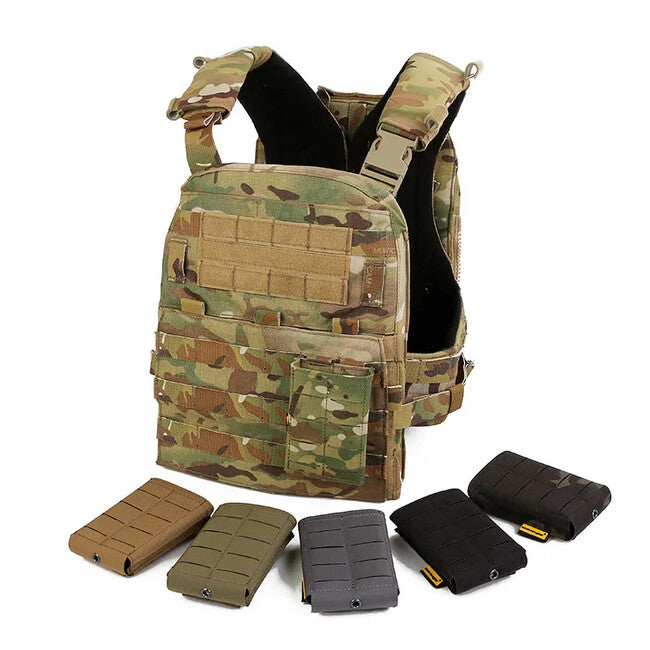 Emersongear LCS Gewehrmagazintasche für 5,56 7,62 mm, multicam schwarz