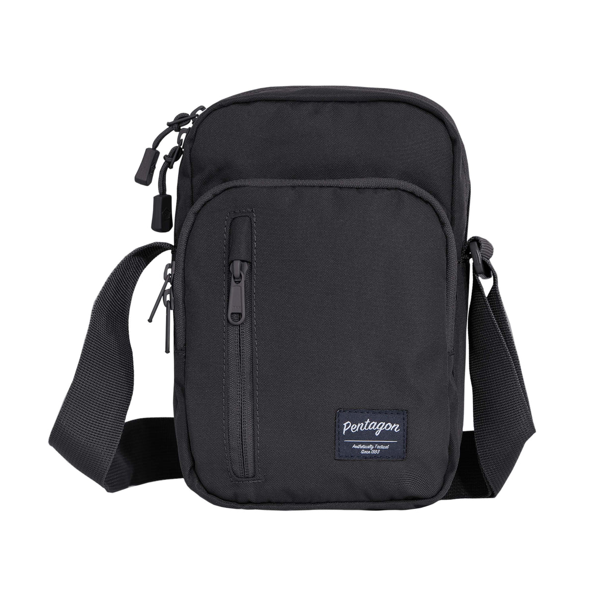 Pentagon Tasche cez rameno Kleos Messenger, schwarz