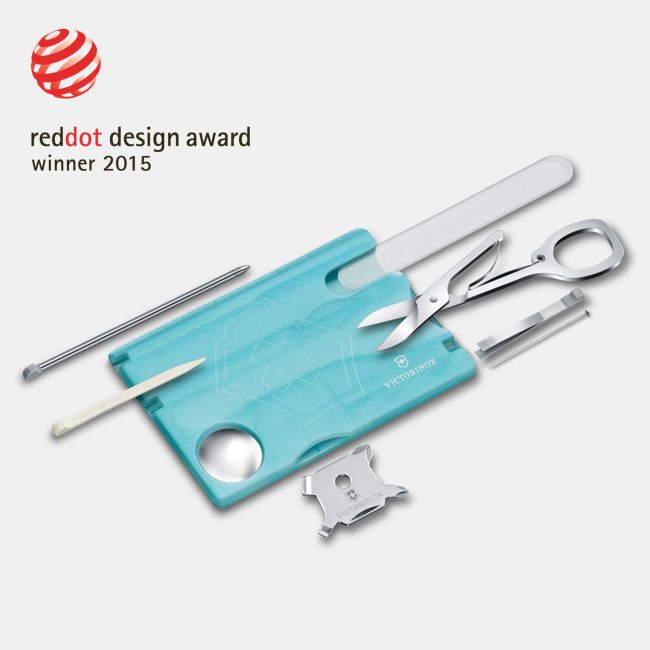 Victorinox Manikúra Swiss Card Nailcare, modrá