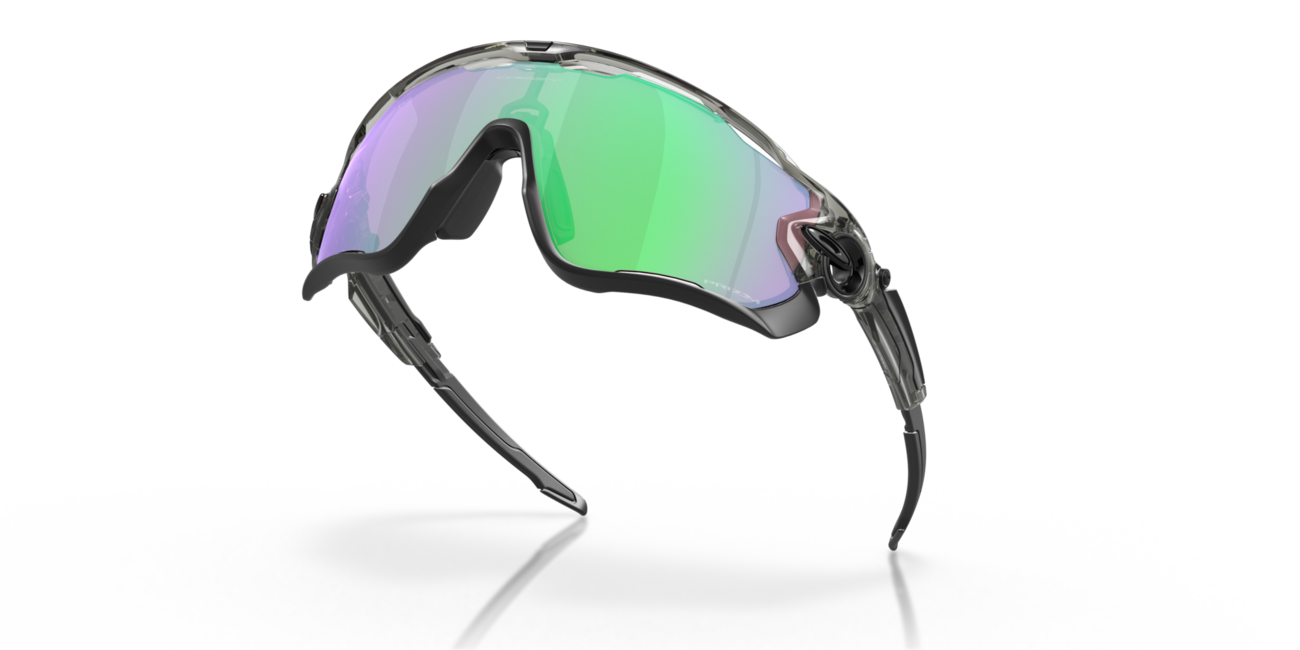 Oakley JAWBREAKER Sonnenbrille mit Rahmen Grey Ink und mit Dias Prizm Road Jade