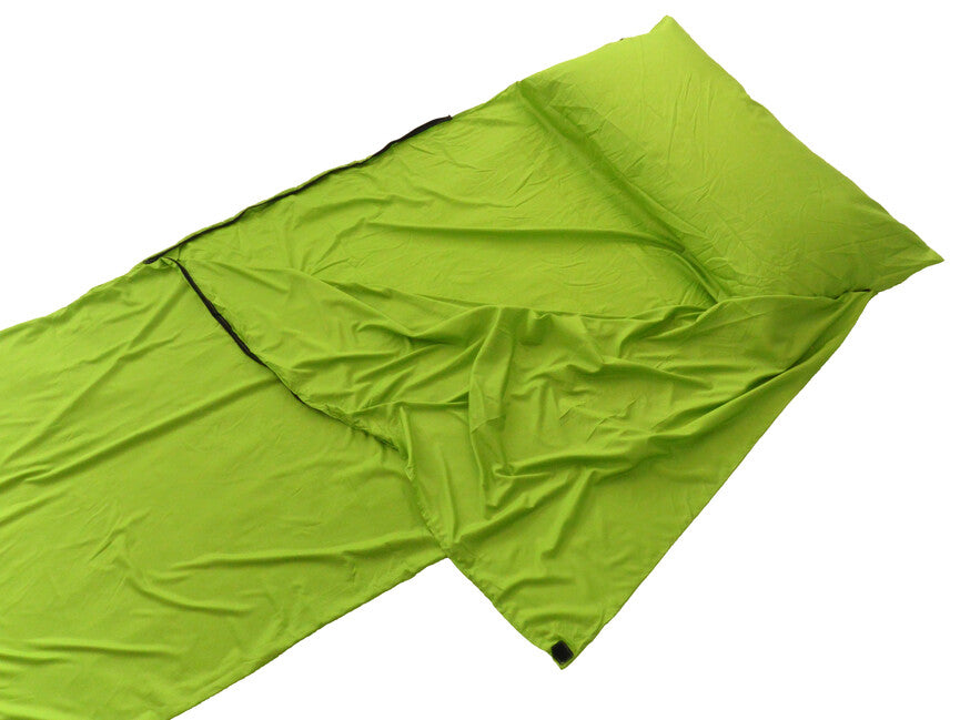 Origin Outdoors Rectangular Mikrofaser Schlafsack Liner grün