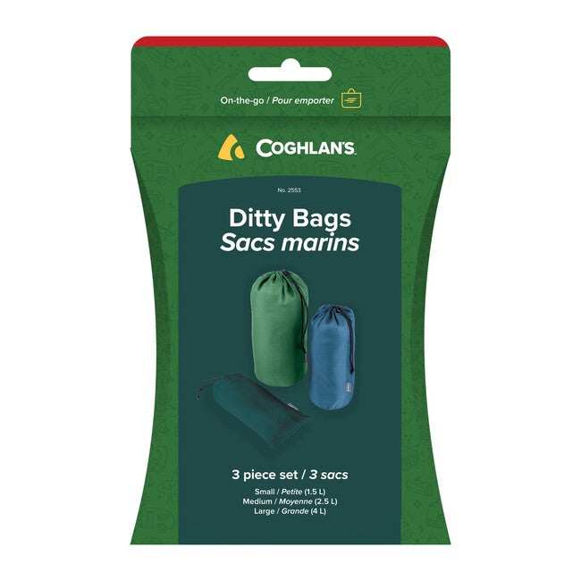 Coghlans Ditty Bag Organizer Set – 3 Größen, 3 Farben