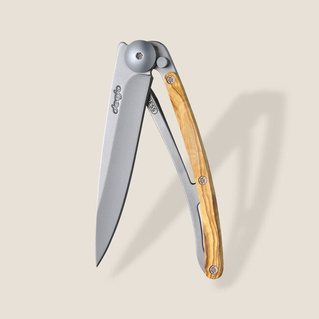Deejo schließmesser wood natural olive wood