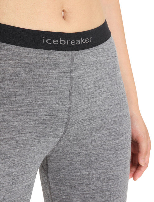 Icebreaker Oasis 200 thermo-leggings damen, grau