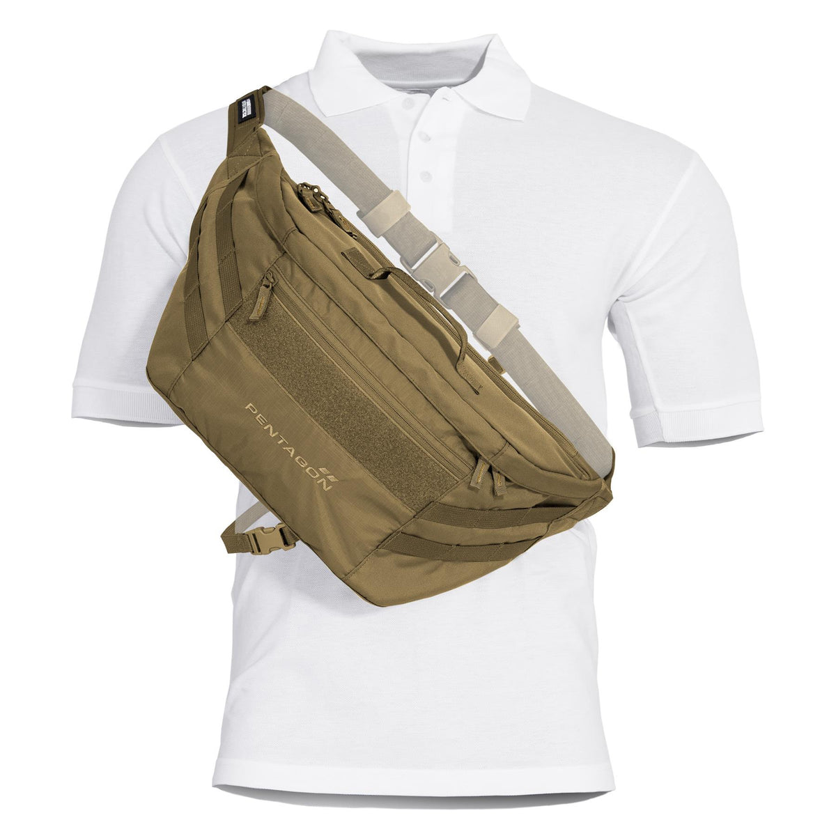 Pentagon Tasche cez rameno Telamon, coyote