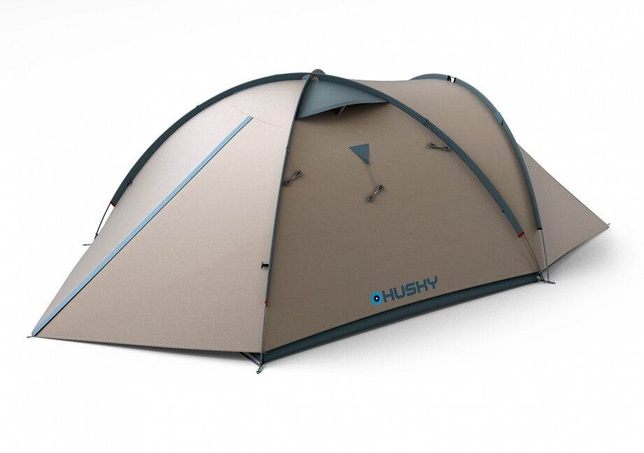 Husky Bizon 3 Classic Familienzelt für 3 Personen, light grey