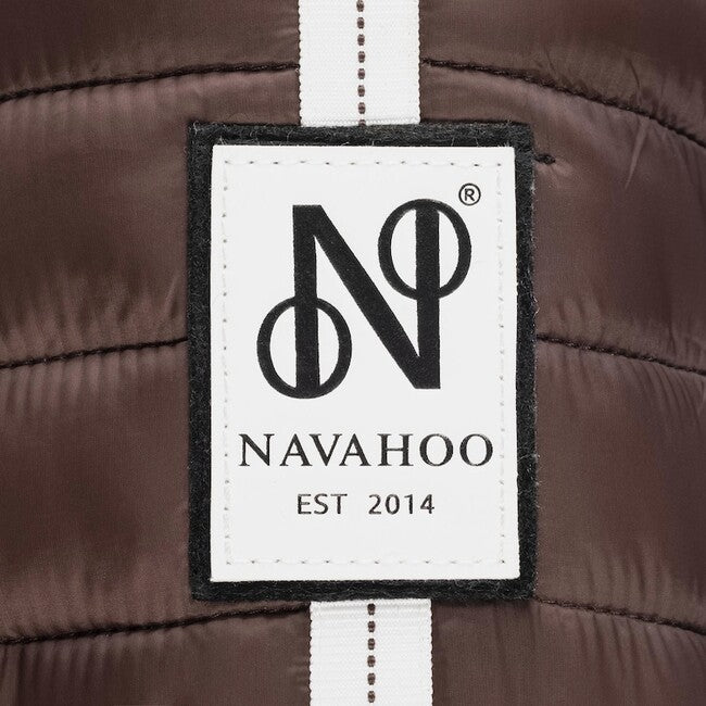 Navahoo Kimuk Princess damen Übergangsjacke mit Kapuze, dark choco