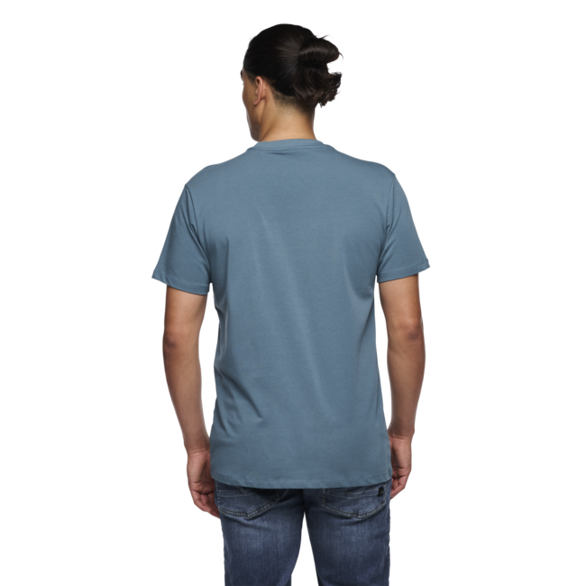 Black Diamond Chalked Up 2.0 herren Kurzarm-T-shirt, creek blue