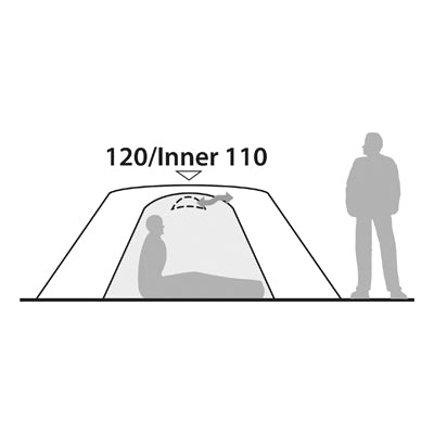 Robens Lodge Stan für 3 Personen