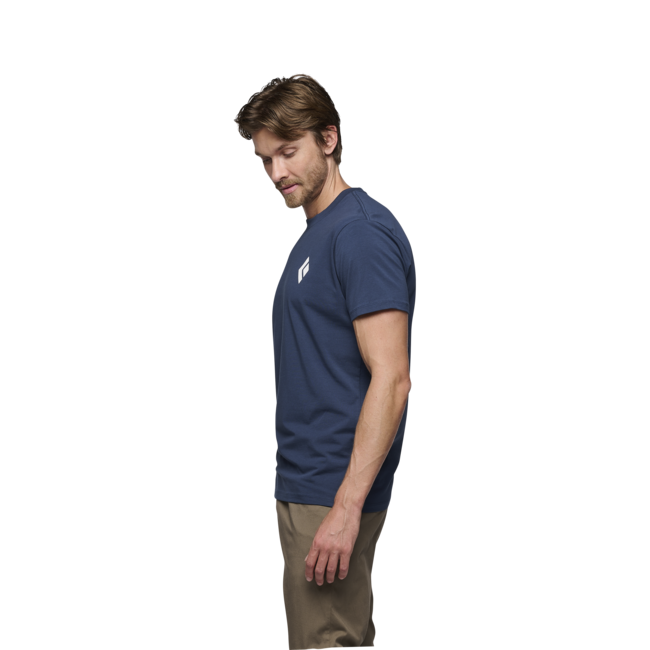 Black Diamond herren Kurzarm-T-shirt Ausrüstung für Alpinisten, indigo