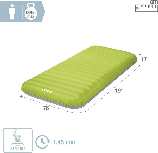 InTex Dura-Beam TPU Camping aufblasbare Matratze