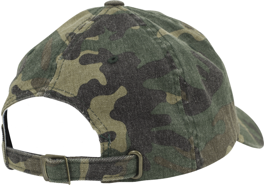 Brandit Low Profile Camo Kappe mit gewaschenem Effekt, woodland